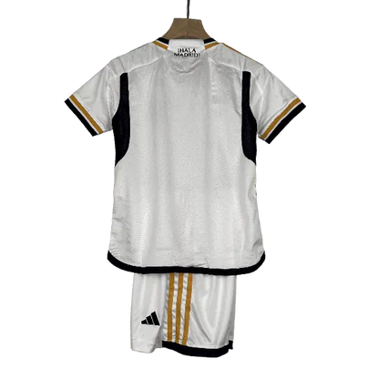 Spain 2023/24 Real Madrid Kids' Premium Home Football Jersey - A Timeless Icon for Young Fans SuperJerseysTK