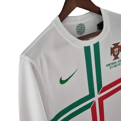 Portugal Retro 2012 Long Sleeve Away Timeless Football Jersey SuperJerseysTK