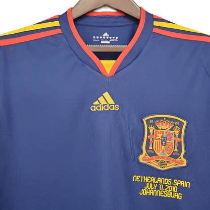 Stunning Spain Retro 2010 Long Sleeve Away Football Jersey SuperJerseysTK