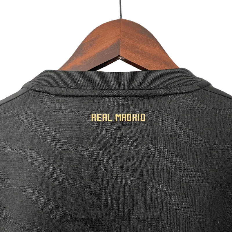 Spain Real Madrid Retro Long Sleeve 2011/12 Away Football Jersey SuperJerseysTK