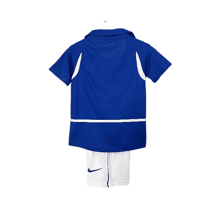 Brazil Retro 2002 Kids' Stylish Away Premium Football Jersey - A Nostalgic Gem for Young Fans SuperJerseysTK