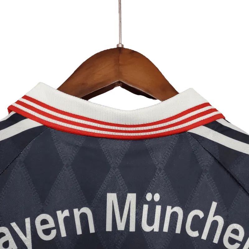 Bayern Munich Retro 1997 - 1999 Premium Home Football Jersey, OPEL SuperjerseysTK