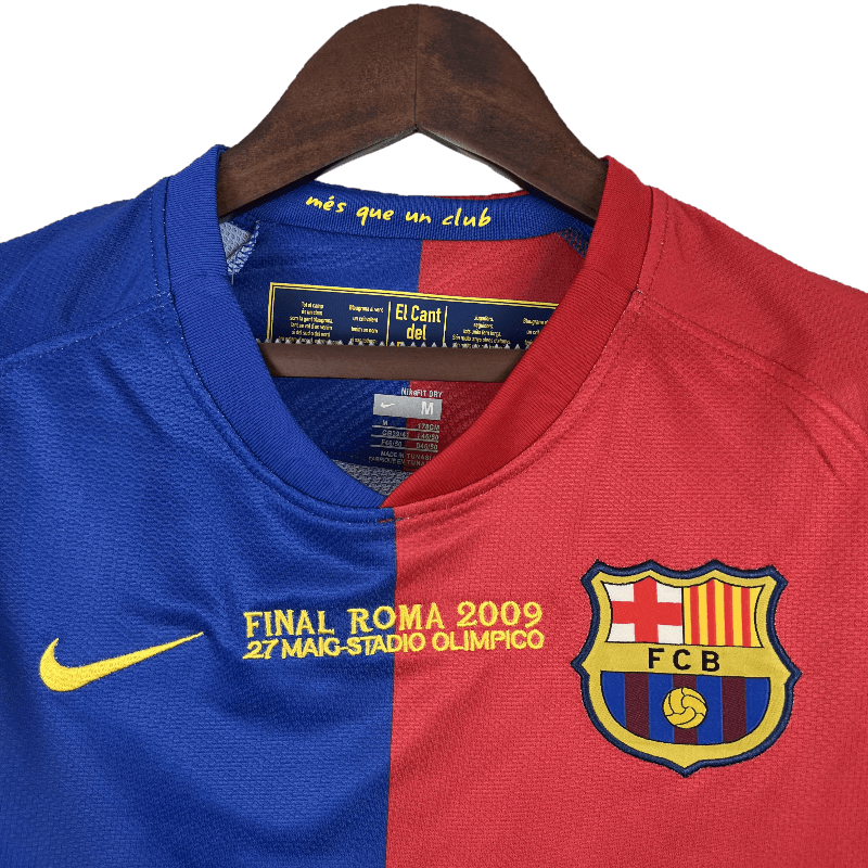 Barcelona Retro 08/09 UEFA Champions League Home SuperJerseysTK