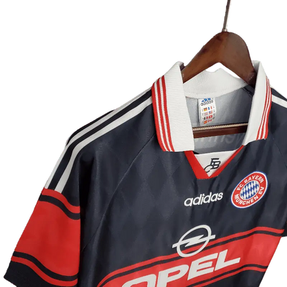 Bayern Munich Retro 1997 - 1999 Premium Home Football Jersey, OPEL SuperjerseysTK