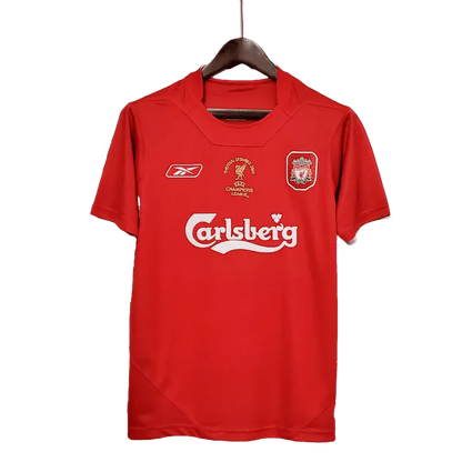 Retro Liverpool 2005 Anniversary Premium Football Jersey